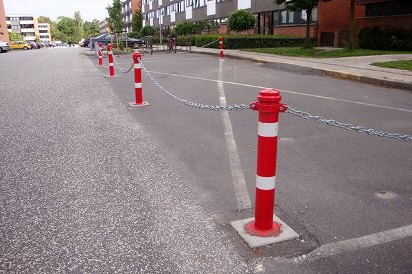 Trafik Stele har mulighed for kædemontering